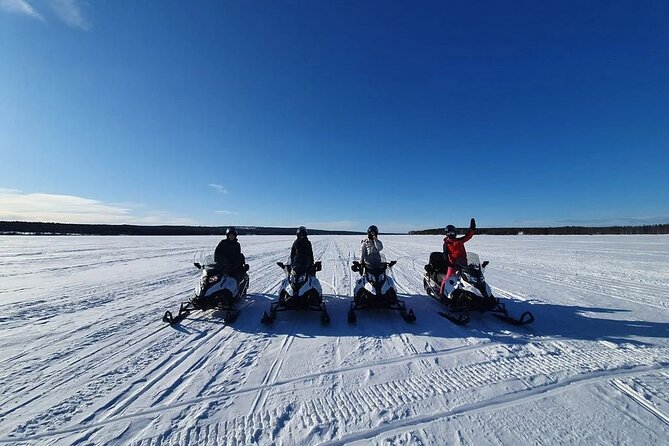 Arctic Circle Family Day - Ice fishing for rainbow trout: the calm Arctic moment