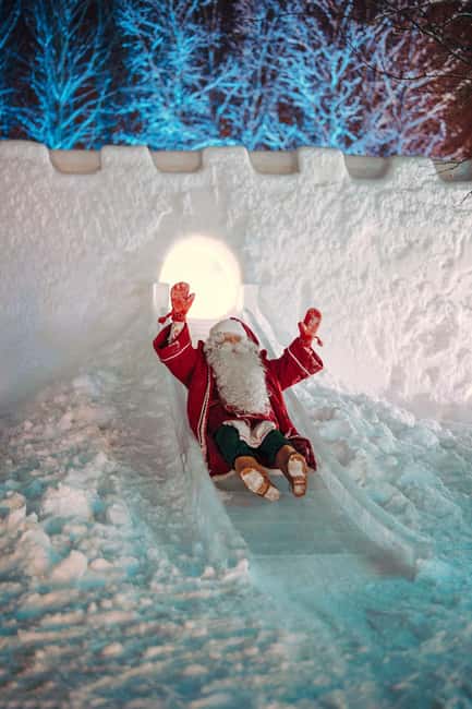 Arctic Fantasy Park Entry Ticket - Private 10-minute Santa meeting from 7pm to 8pm