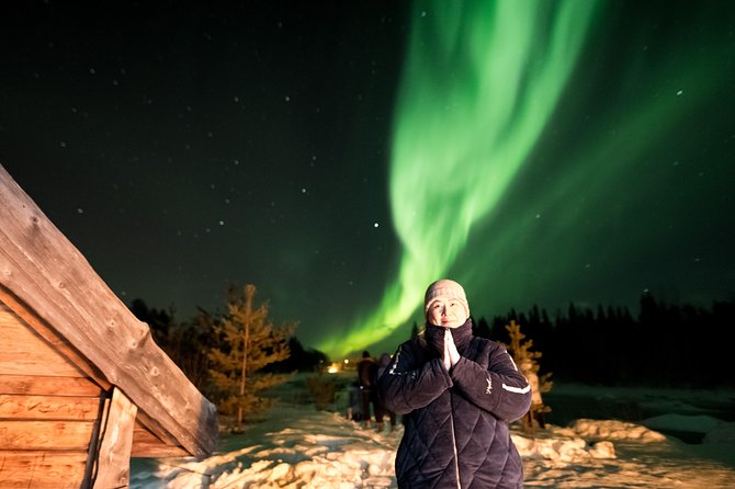 Arctic lake Aurora Hunt, in a cozy Lappish Tipi - Your Aurora Expert: Understanding Solar Activity While You Wait