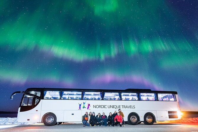 Bus Tour with Hunting Northern Lights - Meeting at Rosso: where you start in Rovaniemi