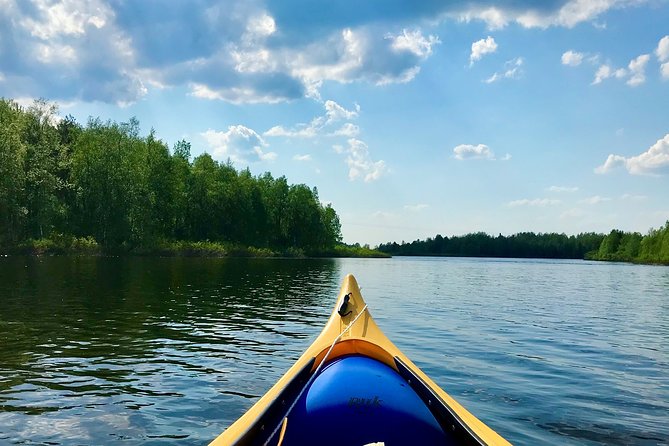 Canoe Trip in Lapland - After the Paddle: Flint-and-Steel Fire, Finnish Campfire Snacks, and Coffee or Tea