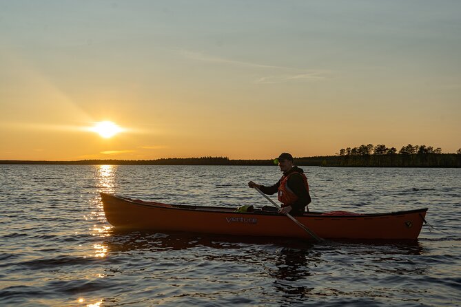 Canoe Trip in Lapland from Rovaniemi - The Scenery: Calm Water, Birdlife, And Autumn Colors