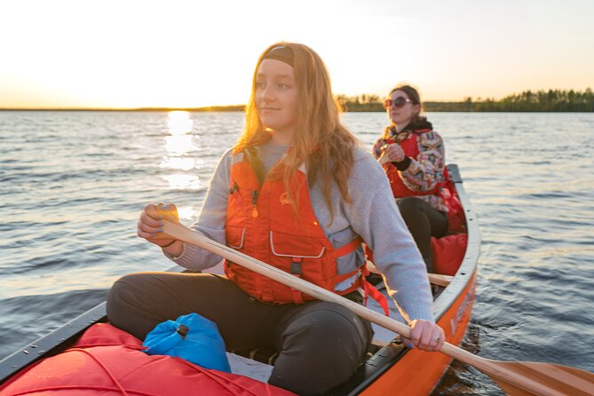 Canoe Trip in Lapland from Rovaniemi - What The 3.5 Hours Looks Like On The Lake