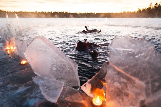 Daytime Arctic Ice-Floating in Rovaniemi, Small-Group - What Arctic ice-floating really feels like in daylight