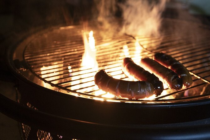 Evening Ski Trek to the Wilderness - Extra Small group - Kota Campfire Break: Snack, Reindeer Skins, and Warm Hands