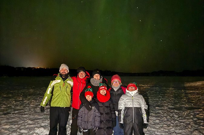 FAMILY FRIENDLY Aurora tour by minivan - Weather reality: what you’re really buying