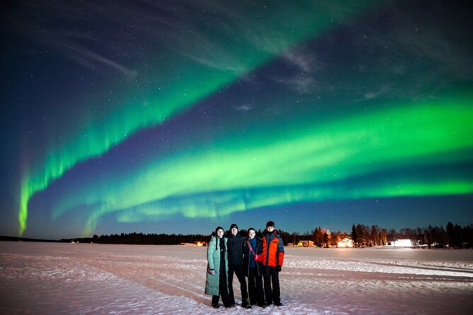 Family-Friendly: Northern Lights Adventure from Rovaniemi - Mid-tour warmth: the campfire tipi break is the secret weapon