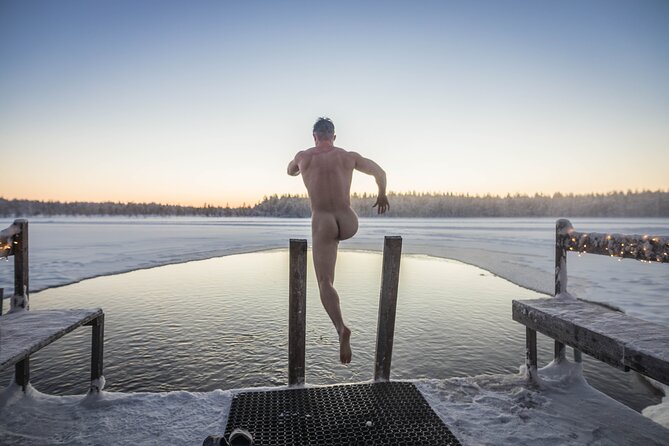 Finnish Traditional Sauna Escape : Fire, Ice and BBQ - Rovaniemi Pickup To a Lake Shore Home 25 km Out