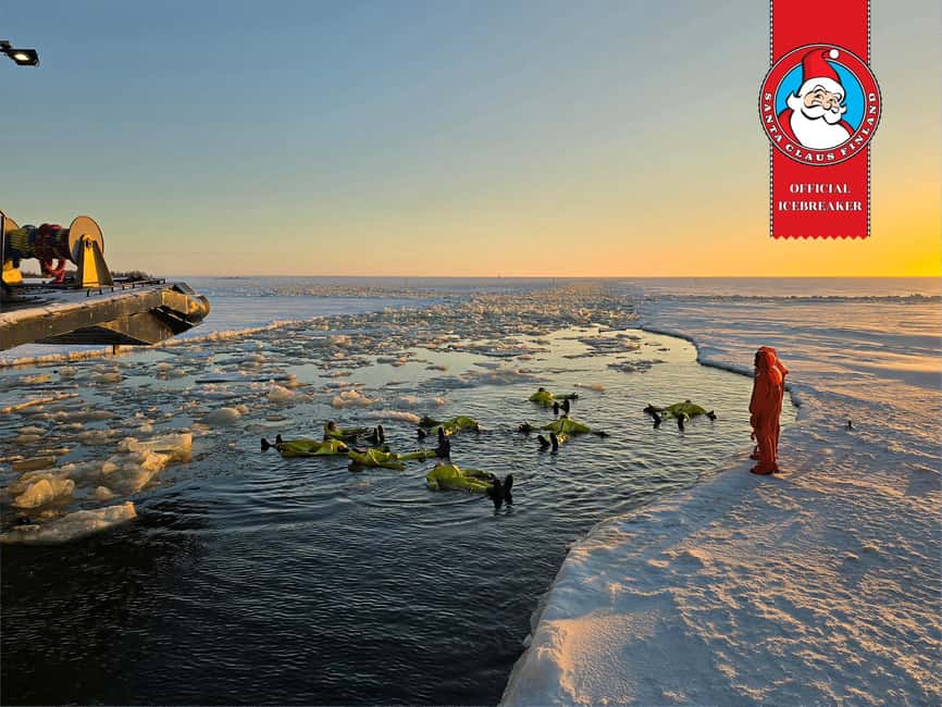 From Rovaniemi: Icebreaker Sampo Cruise with Ice Floating - Boarding the Icebreaker Sampo: warm spaces, guided context, and a ship you can feel