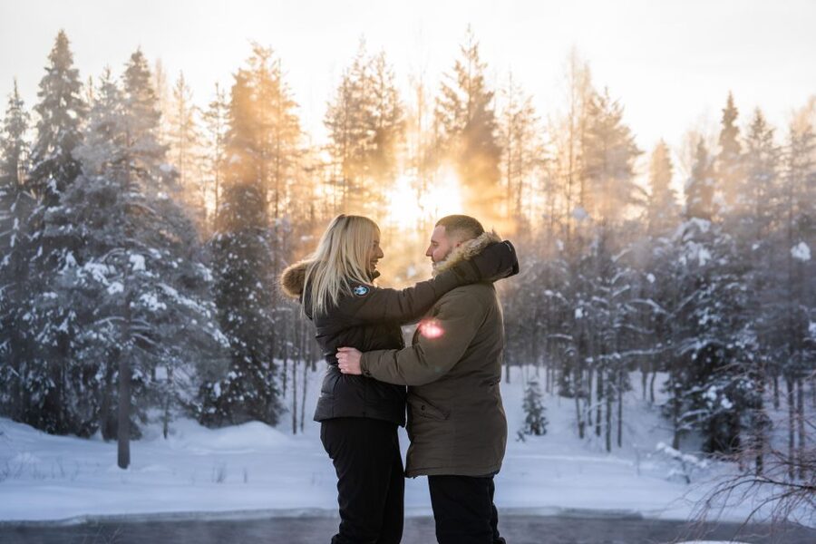 From Rovaniemi: Private Photoshoot in the Lappish Wilderness - The One-Hour Photoshoot: What Actually Happens on the Ground