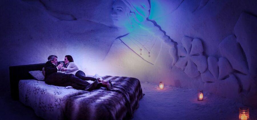From Rovaniemi: SnowHotel Visit with Ice Restaurant Dinner - Inside the Ice Rooms: what the guided tour adds