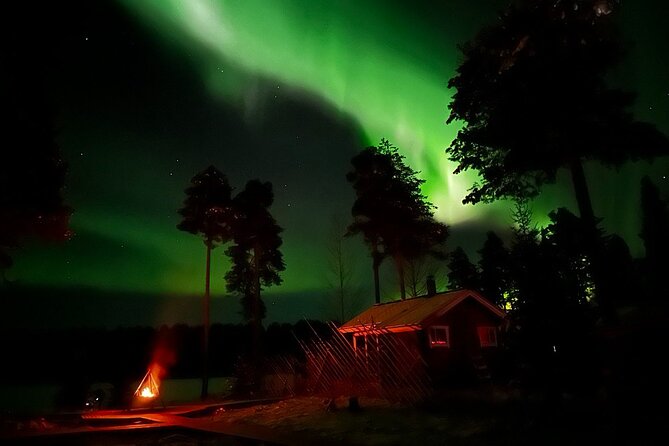 Glass Igloo Campfire Dinner under Northern Lights - Your 3-hour evening flow in Rovaniemi