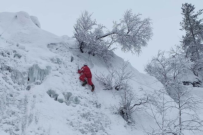 Guided Ice Climbing Activity in Pyhä - Who This Ice Climbing Session Fits Best