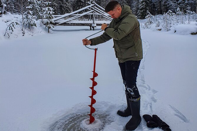 Half-Day Husky Safari and Salmon Ice Fishing Experience - Ice Fishing for Salmon: What Training Actually Helps With