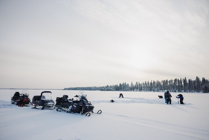 Ice Fishing and Snowmobile Safari Combo in Lapland - Key highlights worth knowing