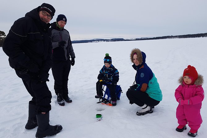 Ice fishing by car with hot beverages at Pyhä-Luosto - Ice Fishing by Car in Pyhä-Luosto: Why This Format Works