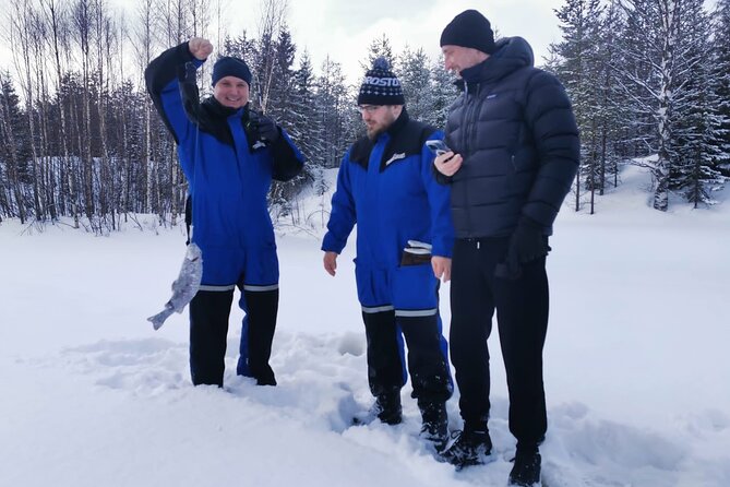 ICE FISHING experience - Pickup and the 2-hour reality check