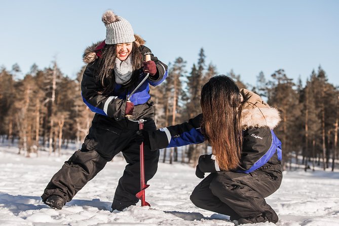 Ice Fishing Tour - Ice Fishing From Rovaniemi: A Calm Arctic Morning With Hands-On Teaching