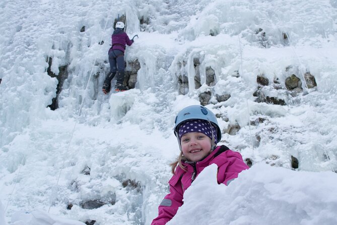 Kid’s Ice Climbing Adventure in Pyhä-Luosto, Finland - The Tajukangas Route: Ice Climbing Without the Pressure