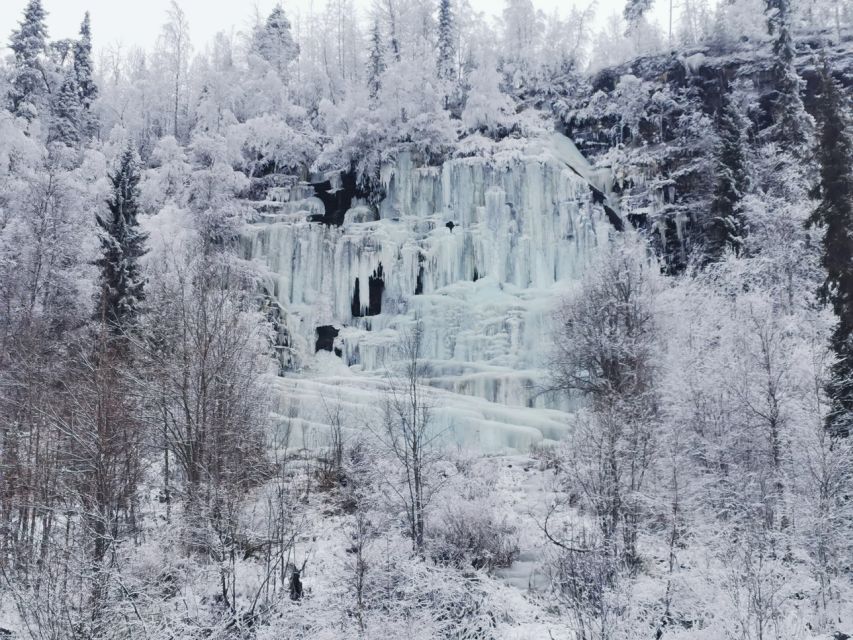 Korouoma Canyon Frozen Waterfalls Hike & Private Teepee BBQ - Quick hits before you go