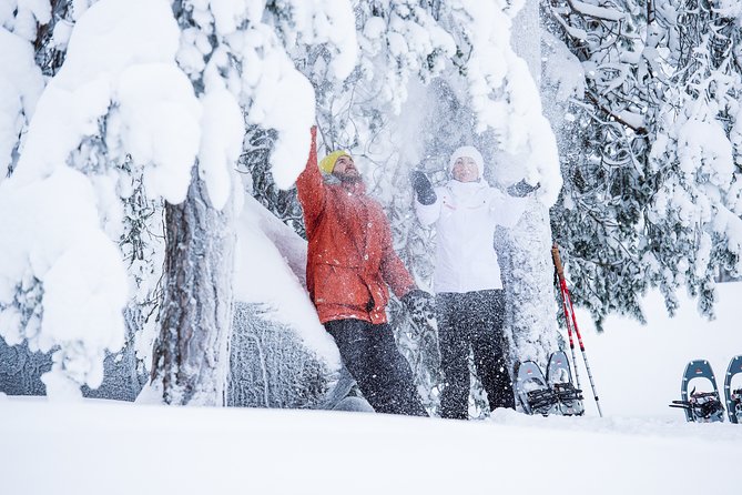 Korouoma Canyon Snowshoe Trip - The day’s flow at Korouoma Canyon: one main stop done right