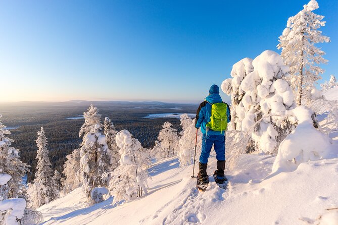 Lapland Ice Fishing Experience from Rovaniemi - Snowshoes in deep snow: fun, comfort, and good footing