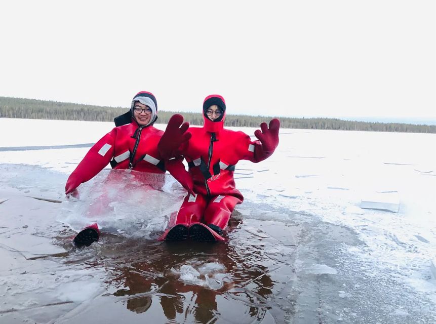 Lapland: Ice Fishing, Floating & BBQ Snow Adventure - Key highlights you’ll care about