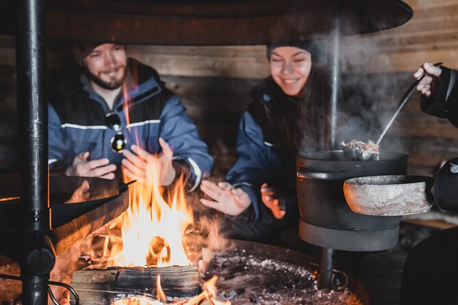 Lappish Lunch Break -Snowmobiling, ice fishing and tasty food - Safety and Group Size: How This Stays Comfortable for Non-Pros
