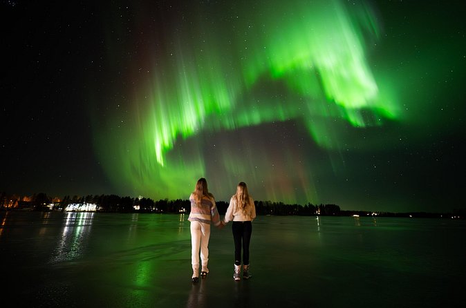 Northern Lights Hunting Expedition in Ranua, Lapland - The guides make it: humor, science, and aurora folklore