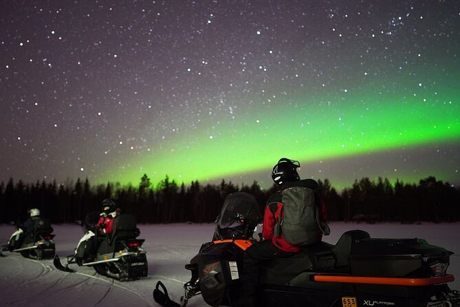 Northern Lights Snowmobile Hunt - The 3–4 hour “hunt by snowmobile” experience in Rovaniemi