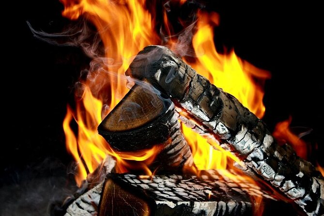 Northern Lights Snowmobile Hunt - Campfire stop and snacks: warm-ups, simple food, and a toilet reality check
