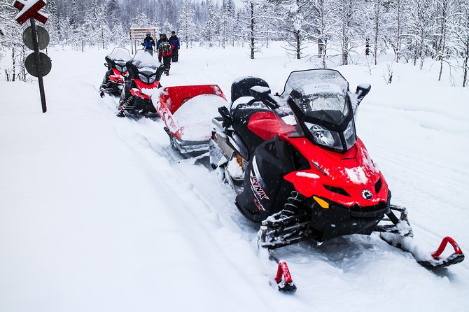 Northern Lights Snowmobile Sleigh Ride - Lapland Welcome: start smart at Rovakatu 26