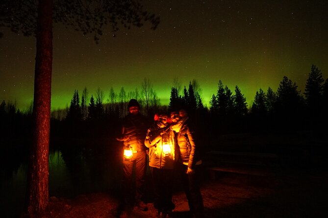 Northern Lights Trip to a Magical Place in Lapland - Watching the aurora from farther from city lights