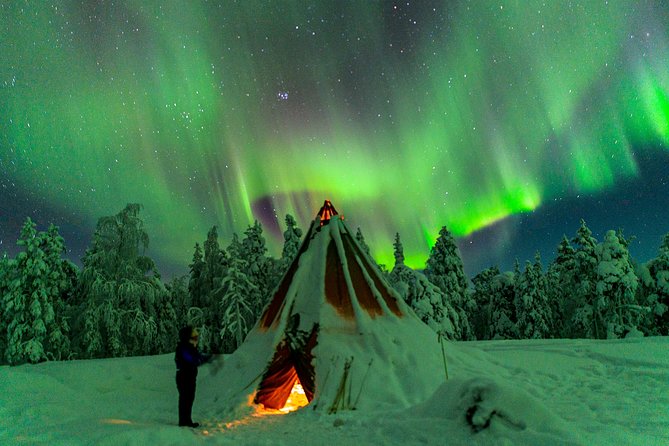 Private Aurora Tour by Lapland Welcome Aurora Experts for 1-4 persons - Photo help and getting images after the night