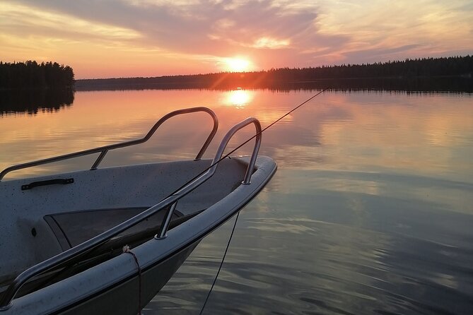 Private Guided Fishing Boat Tour in Rovaniemi - More Than Fishing: River Scenery, Shallow-Water Swim Time, and That Snack