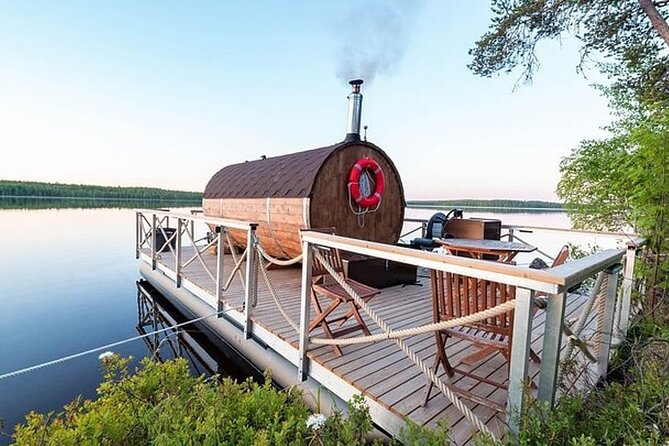 Private Traditional Finnish Sauna Boat Scenic River Cruise - Lake swim + blueberry juice: the small details that make it feel complete