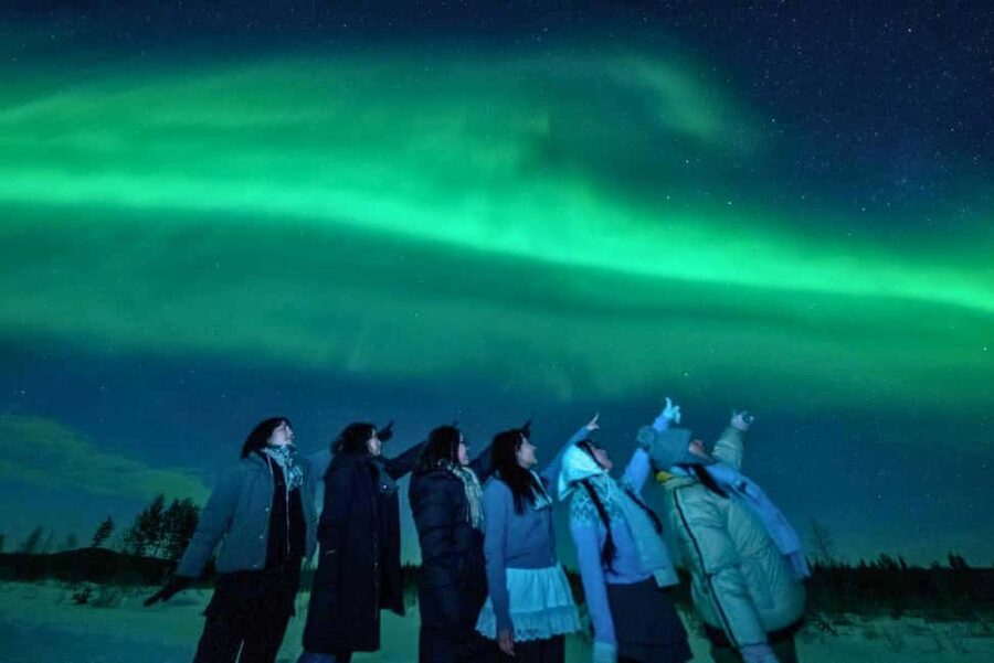 Rovaniemi:%100 Money Back Guarantee Northern Lights Hunting - Unlimited Range Chasing: How the Route Improves Your Odds