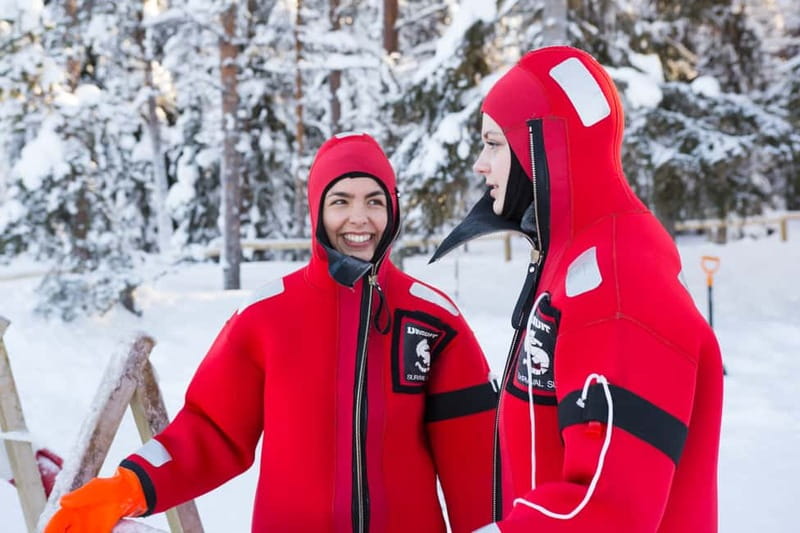 Rovaniemi: Arctic Ice Floating Experience - How Arctic ice floating works in Rovaniemi
