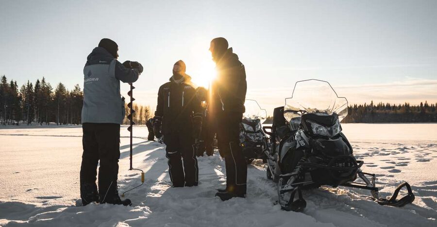 Rovaniemi: Electric Snowmobile Safari Tour with Ice Fishing - Key Highlights You’ll Actually Notice