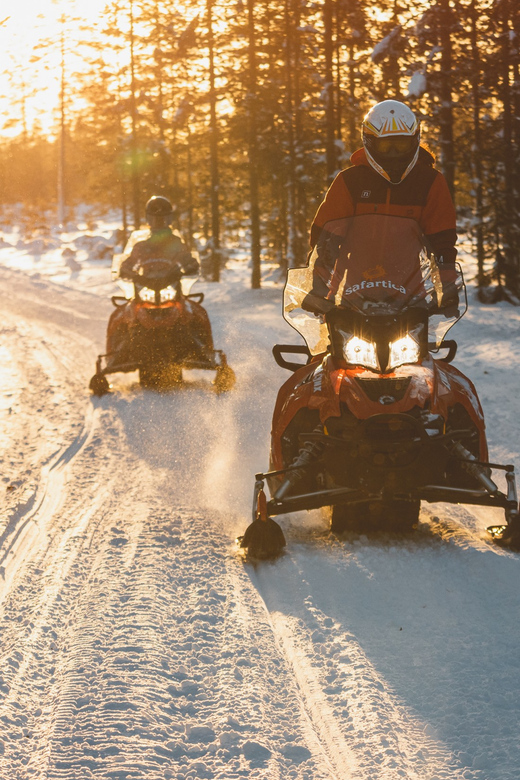 Rovaniemi: Family Snowmobile Trip with Guide and Picnic - Campfire picnic BBQ: where the day becomes memorable