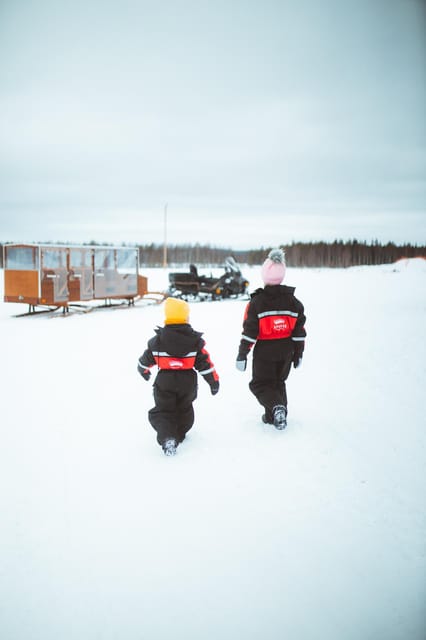 Rovaniemi: Family Snowmobiling Trip - Mini Snowmobiles for Kids: Real Control, Small Machines
