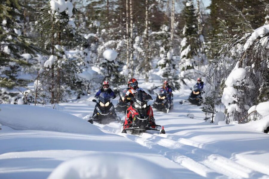 Rovaniemi: Guided Wilderness Snowmobile Ride - The route: snow trails, a frozen forest, and photo stops you’ll actually enjoy