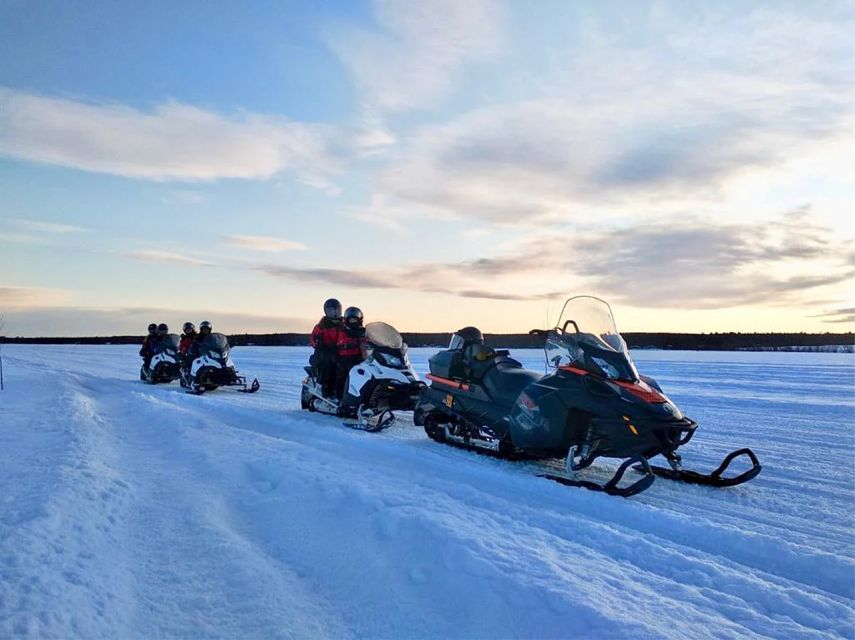 Rovaniemi: Half-Day Snowmobile & Ice Fishing Experience - The Lappish BBQ Reset: salmon, bread, marshmallows, and hot blueberry juice
