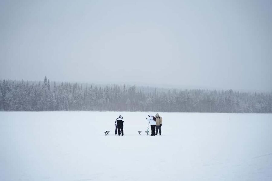 Rovaniemi: Ice Fishing from Private Lakefront Property & BBQ - The Guide and Safety Feel: Certified and First-Aid Trained