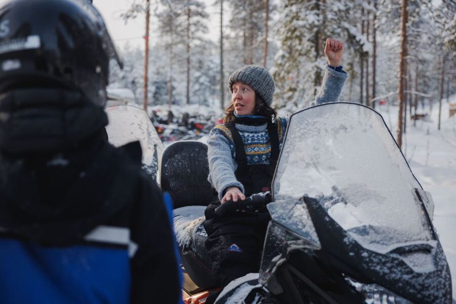 Rovaniemi: Ice Fishing & Snowmobile Safari Combo Day - The 20 km Snowmobile Safari: Arctic Forest Views, Real Motion, Good Photos