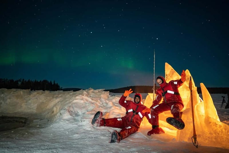 Rovaniemi: Ice Floating in Forest Lake with Aurora Borealis - Key Things to Know Before You Go