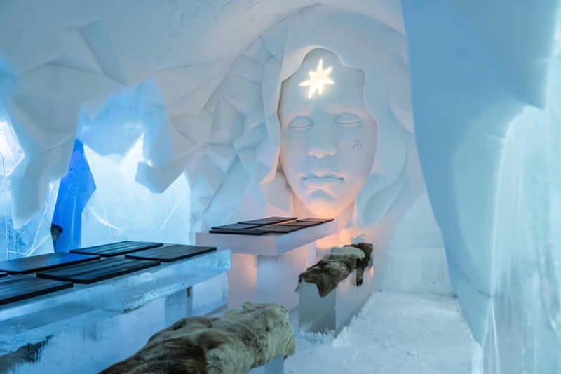 Rovaniemi: Ice Restaurant Dinner with Snow Sauna & jacuzzi - What makes this tour work in Rovaniemi