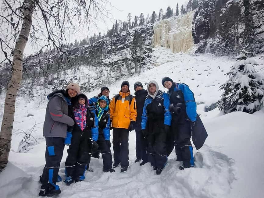 Rovaniemi: Korouoma Canyon Frozen Waterfalls Hike & BBQ - Korouoma Canyon’s frozen waterfalls: what you’re really chasing