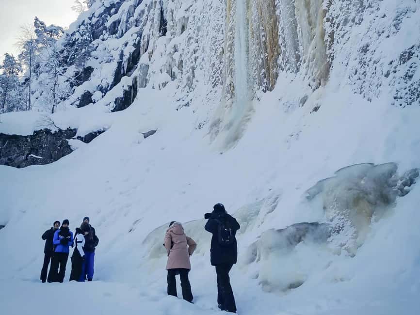 Rovaniemi: Korouoma Canyon Frozen Waterfalls Hike & BBQ - What to pack for a frozen waterfall day in Lapland