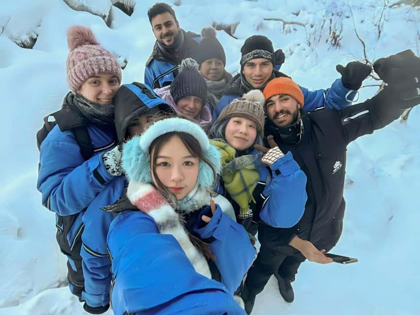Rovaniemi: Korouoma Canyon Frozen Waterfalls Hike & BBQ - Getting there from Rovaniemi: the value of the 2025 4×4 vans
